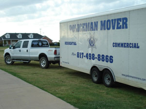 Keller Texas Moving Company - Dallas Movers, Fort Worth Movers, Southlake moving company, Keller Movers, policeman movers